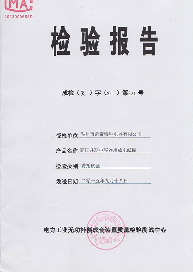 检验报告 