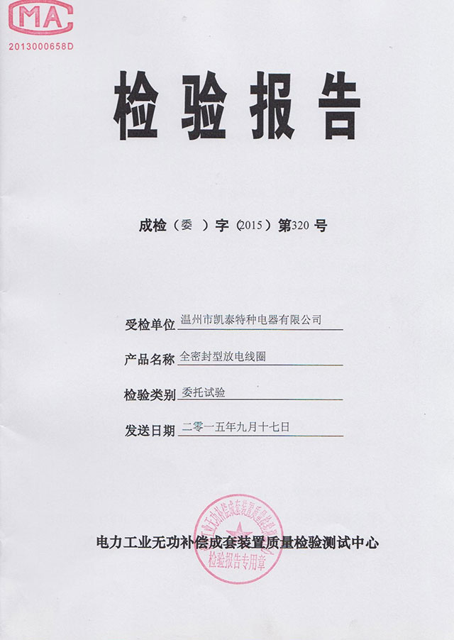 检验报告 
